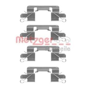 Compre Kit de acessórios, pastilhas de travão da METZGER 109-1769 a um preço baixo por 12,40 €