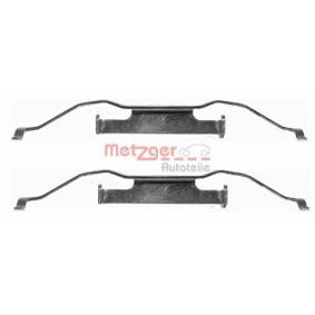 Compre Kit de acessórios, pastilhas de travão da METZGER 109-1148 a um preço baixo por 11,29 €
