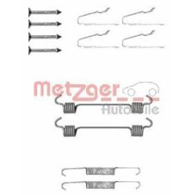 Comprar Juego de accesorios, zapatas de freno de estacionamiento de METZGER 105-0808 a bajo precio de 9,65 €