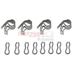 Compre Kit de acessórios, pastilhas de travão da METZGER 109-1055 a um preço baixo por 3,35 €