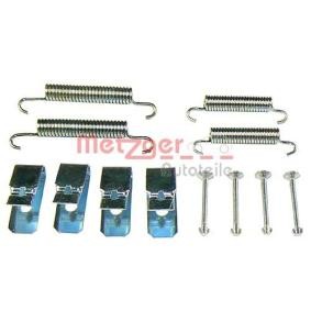 Comprar Juego de accesorios, zapatas de freno de estacionamiento de METZGER 105-0890 a bajo precio de 11,62 €