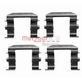 Compre Kit de acessórios, pastilhas de travão da METZGER 109-1664 a um preço baixo por 11,34 €