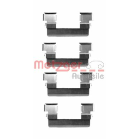 Compre Kit de acessórios, pastilhas de travão da METZGER 109-1655 a um preço baixo por 10,32 €