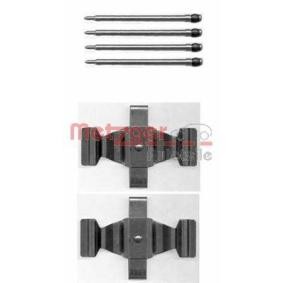 Compre Kit de acessórios, pastilhas de travão da METZGER 109-1643 a um preço baixo por 12,49 €