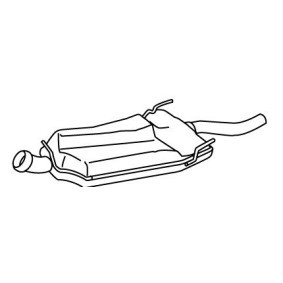Compre Panela de escape traseira da VEGAZ SBS-37 a um preço baixo por 119,06 €