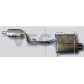 Compre Panela de escape traseira da VEGAZ BS-288 a um preço baixo por 321,78 €