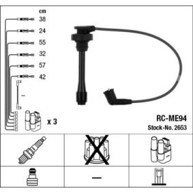 Acquista Kit cavi candele da NGK 2653 a buon mercato per soli 111,97 €