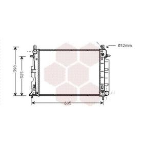 Kjøp Radiator, motorkjøling av VAN WEZEL 47002027 til den lave prisen 2556,66 NOK