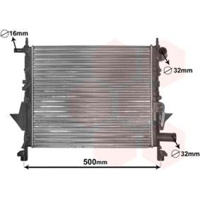 Acquista Radiatore motore da VAN WEZEL 43002217 a buon mercato per soli 52,61 €