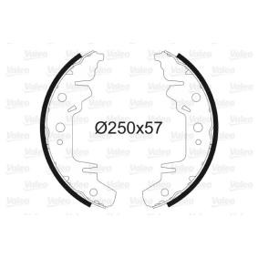 Comprar Juego de zapatas de frenos de VALEO 562760 a bajo precio de 95,89 €