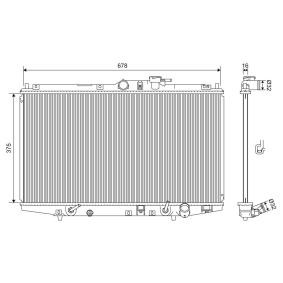 Acquista Radiatore motore da VALEO 734717 a buon mercato per soli 561,22 €