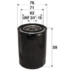 Ölfilter für RENAULT von VALEO