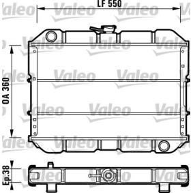 Kjøp Radiator, motorkjøling av VALEO 731547 til den lave prisen 4781,94 NOK