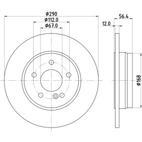 Kühler, Motorkühlung 8MK 376 719-664 für DACIA