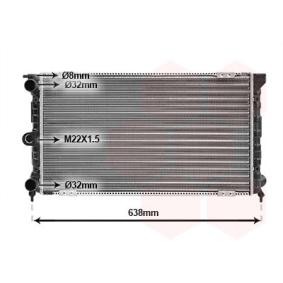 Kjøp Radiator, motorkjøling av VAN WEZEL 58002018 til den lave prisen 1408,83 NOK