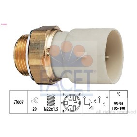Acquista Termocontatto ventola radiatore da FACET 7.5619 a buon mercato per soli 52,03 €