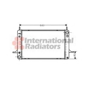 Acquista Radiatore motore da VAN WEZEL 18002071 a buon mercato per soli 519,58 €