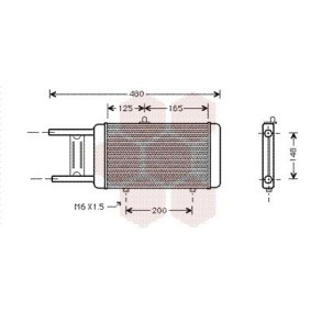 Acquista Radiatore motore da VAN WEZEL 03002066 a buon mercato per soli 303,22 €