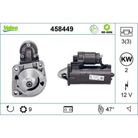 Köp Startmotor av VALEO 458449 till det låga priset 5900,34 kr