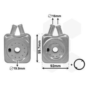 Compre Enfriador de aceite de VAN WEZEL online para Fabia I Praktik (6Y5) a precios moderados