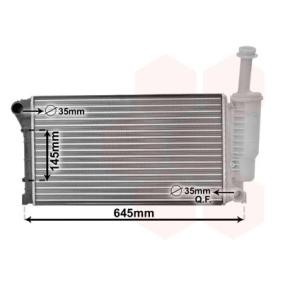 Achetez des Radiateur du moteur VAN WEZEL 17002335 à prix pour 98,15 €