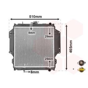 Comprar Radiador, refrigeración del motor de VAN WEZEL 52002012 a bajo precio de 76,05 €