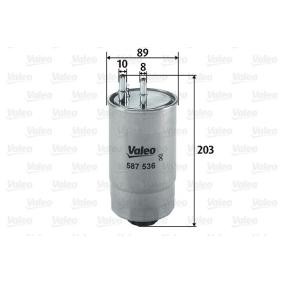 Comprar Filtro combustible de VALEO 587536 a bajo precio de 31,72 €
