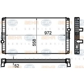Kühler, Motorkühlung 8MK 376 792-231 für VOLVO