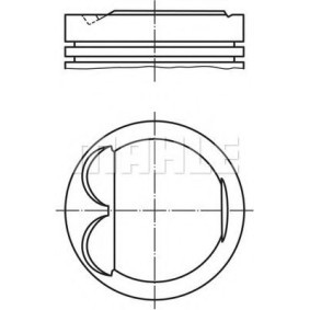 Acquista Pistone motore da MAHLE ORIGINAL 6077700 a buon mercato per soli 107,15 €