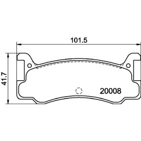 Wasserpumpe von HELLA 8MP 376 806-041