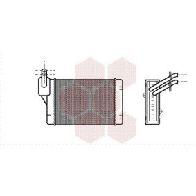 SEAT Wärmetauscher, Innenraumheizung von VAN WEZEL