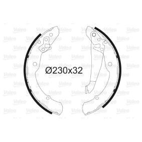 Comprar Juego de zapatas de frenos de VALEO 562641 a bajo precio de 73,01 €
