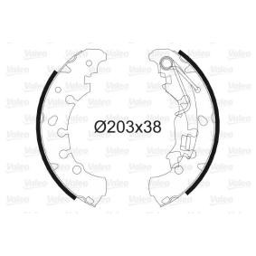 Comprar Juego de zapatas de frenos de VALEO 564076 a bajo precio de 32,59 €