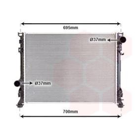 Achetez des Radiateur du moteur VAN WEZEL 07002097 à prix pour 235,72 €