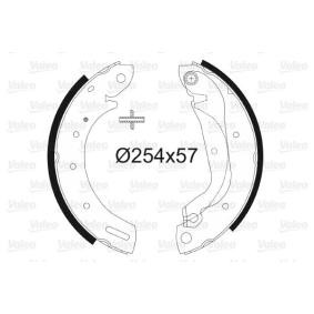 Compre Jogo de maxilas de travão da VALEO 562782 a um preço baixo por 113,32 €