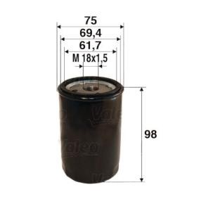 Comprar Filtro de aceite de VALEO 586078 a bajo precio de 6,92 €