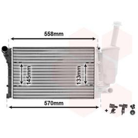 Achetez des Radiateur du moteur VAN WEZEL 17002368 à prix pour 110,41 €
