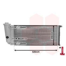 Achetez des Radiateur du moteur VAN WEZEL 17002097 à prix pour 88,70 €