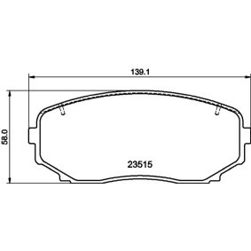 MERCEDES-BENZ Wasserpumpe von HELLA