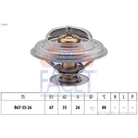 Acquista Termostato motore da FACET 7.8254S a buon mercato per soli 18,52 €