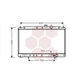 Acquista Radiatore motore da VAN WEZEL 32002077 a buon mercato per soli 149,14 €