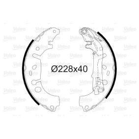 Comprar Juego de zapatas de frenos de VALEO 564064 a bajo precio de 71,06 €