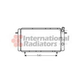 Acquista Radiatore motore da VAN WEZEL 43002160 a buon mercato per soli 196,89 €