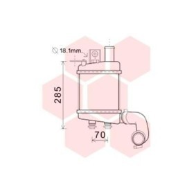 Ladeluftkühler von VAN WEZEL für Picanto (SA) günstig online kaufen