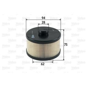Compre Filtro de combustible de VALEO online para Grand Voyager IV (RG, RS) a precios moderados