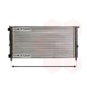Achetez des Radiateur du moteur VAN WEZEL 17002058 à prix pour 137,31 €