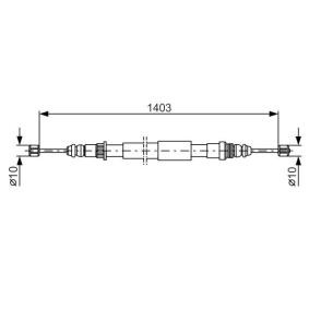 Comprar Cable de freno de mano de BOSCH 1 987 477 778 a bajo precio de 21,01 €
