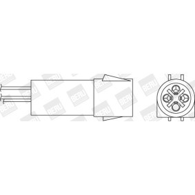 Achetez des Sonde lambda BERU OZH006 à prix pour 141,85 €