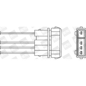 Achetez des Sonde lambda BERU OZH024 à prix pour 136,11 €