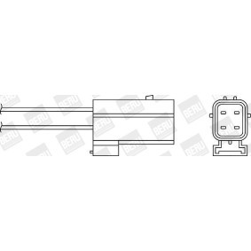 Achetez des Sonde lambda BERU OZH057 à prix pour 138,54 €